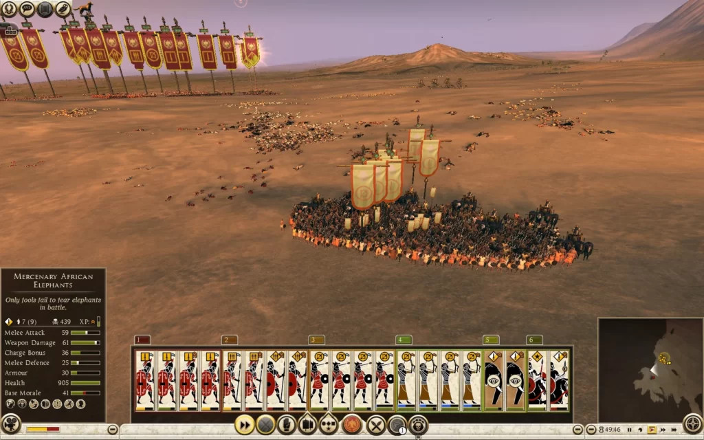 Chiến trường trong Total War Rome 2