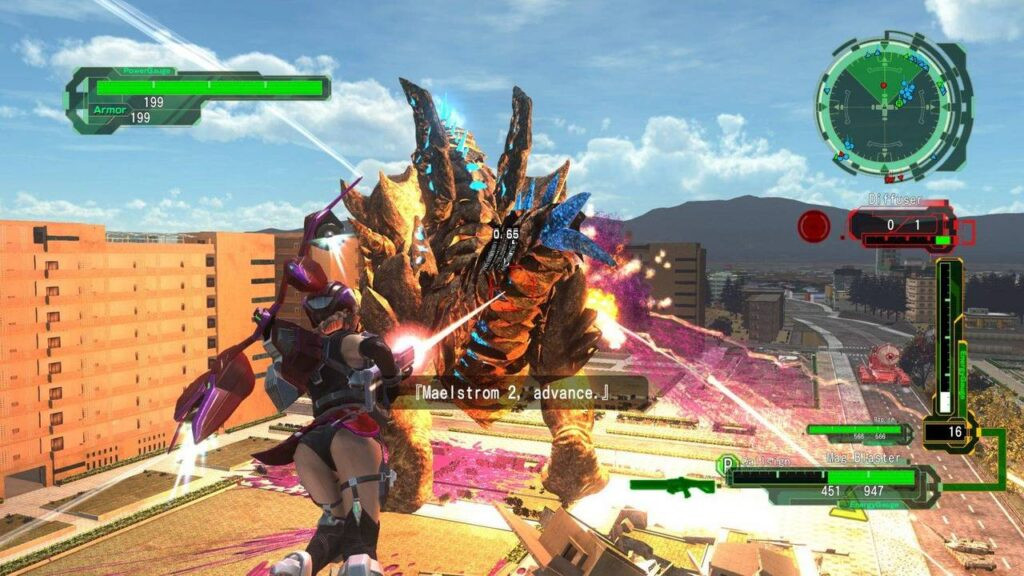 Earth Defense Force 6 gây phẫn uất